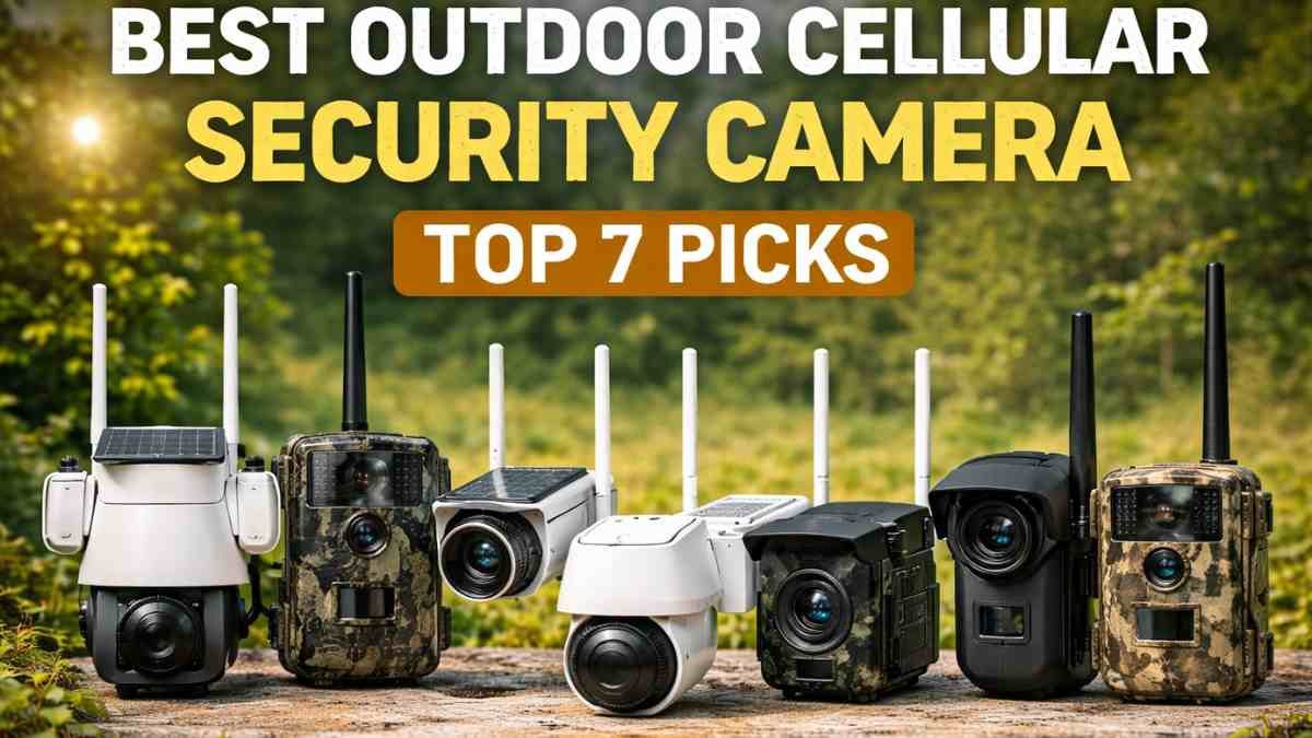 Best Outdoor Cellular Security Camera – Top 7 Picks 2026
