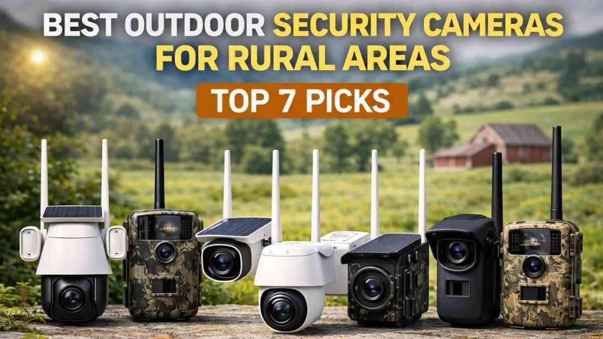 Best Outdoor Security Cameras for Rural Areas – Top 7 Picks