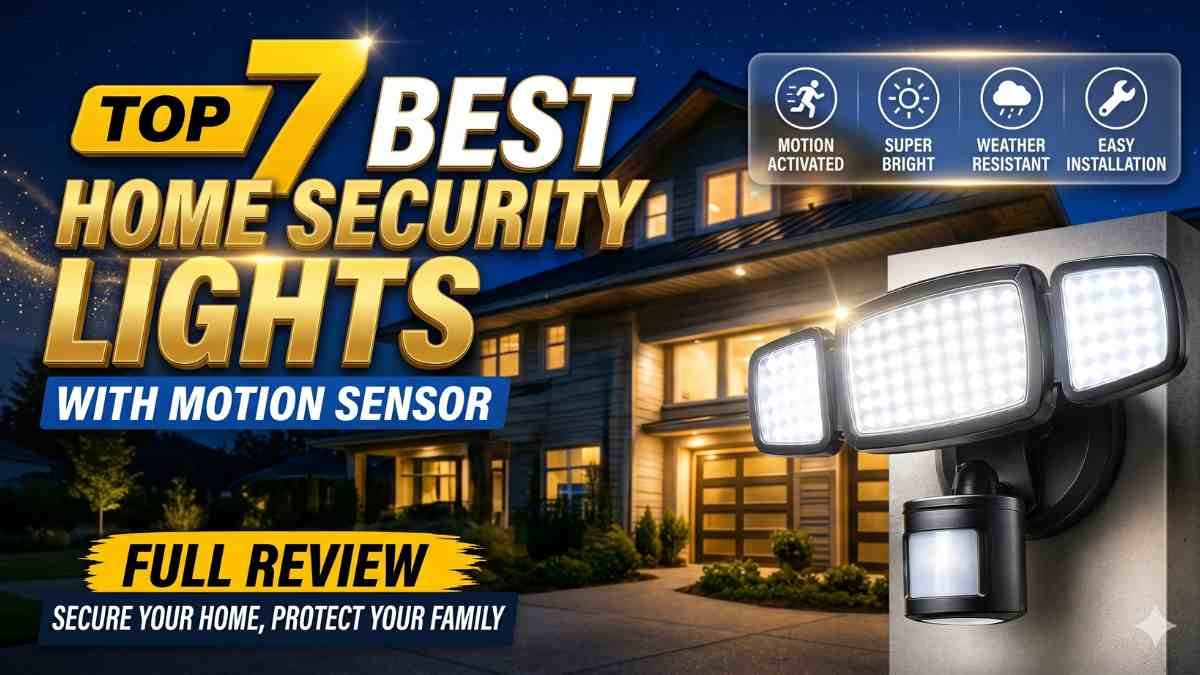 Best Home Security Lights with Motion Sensor Guide (2026)