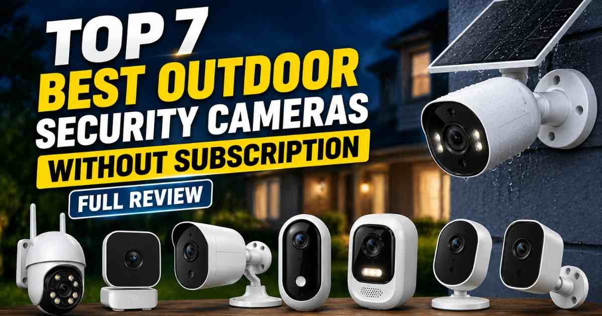 best outdoor security cameras without subscription
