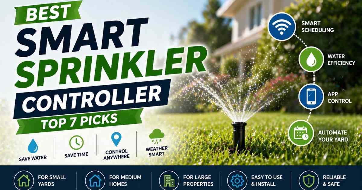 Best Smart Sprinkler Controller – Top 7 Picks for 2026