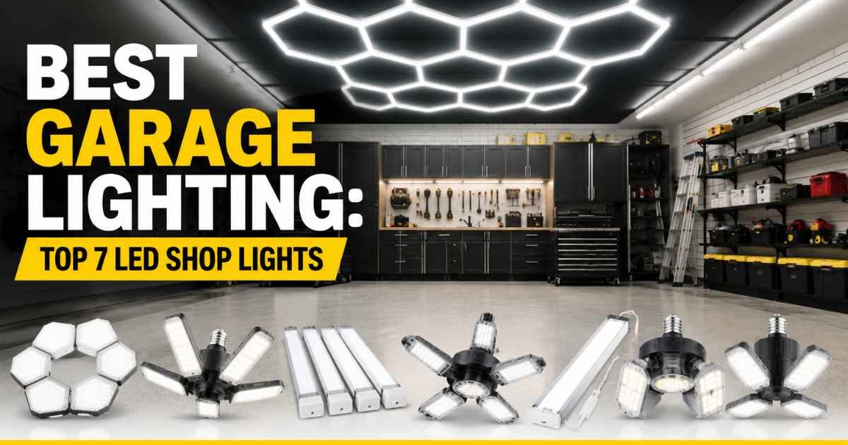 Best Garage Lighting: Top 7 LED Shop Lights for 2026
