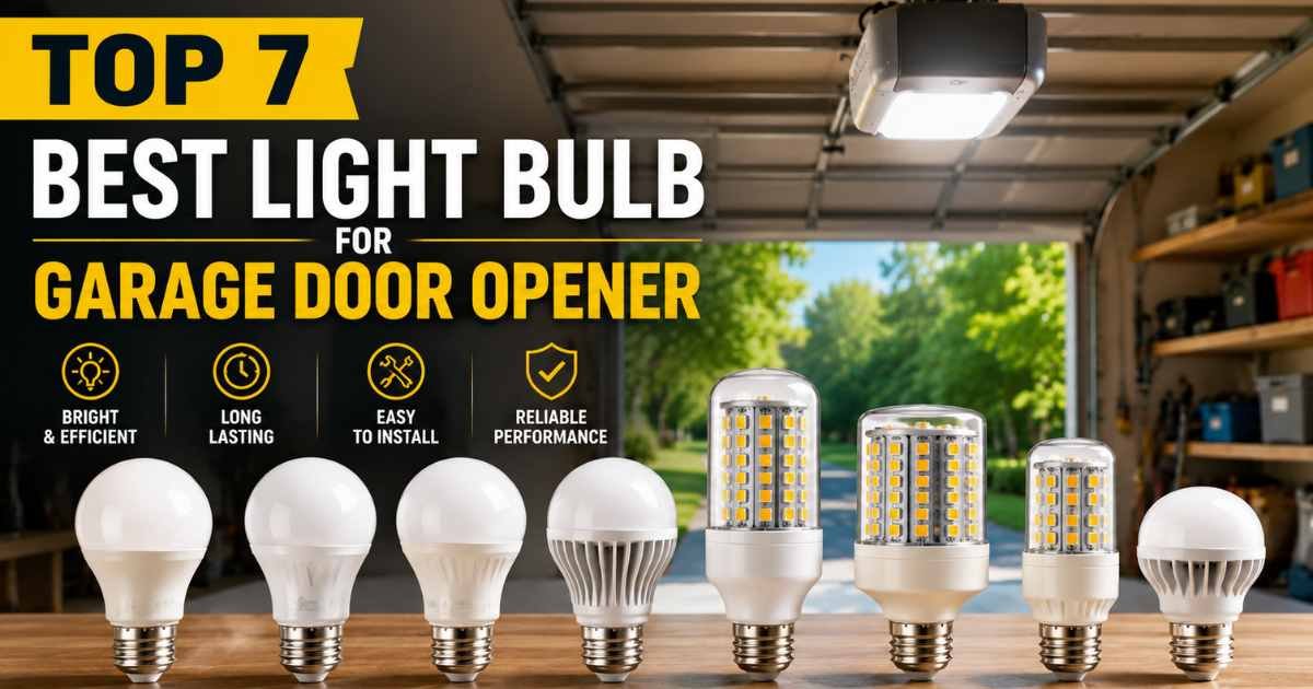 best light bulb for garage door opener