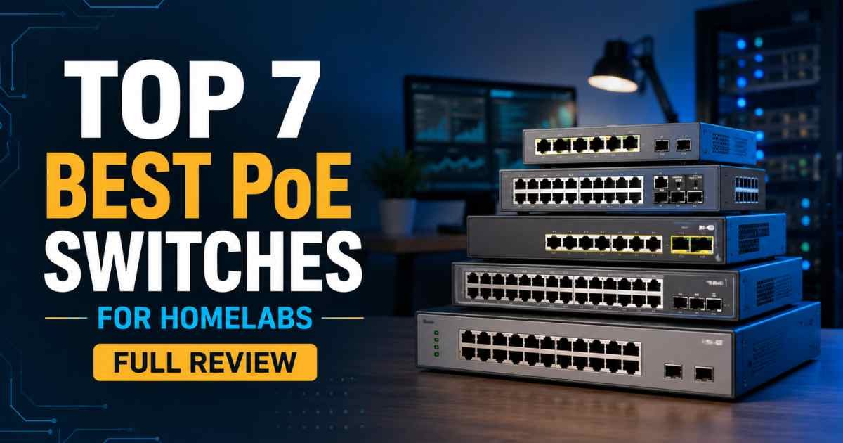 Top 7 Best PoE Switches for Homelabs in 2026 – Full Review