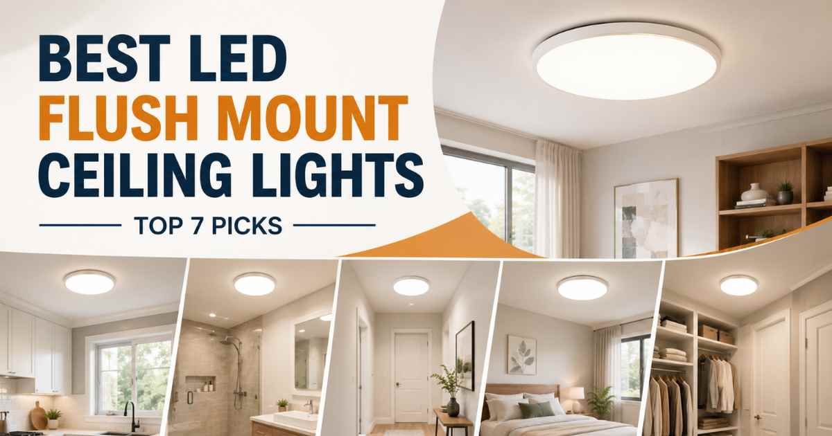 best led flush mount ceiling lights
