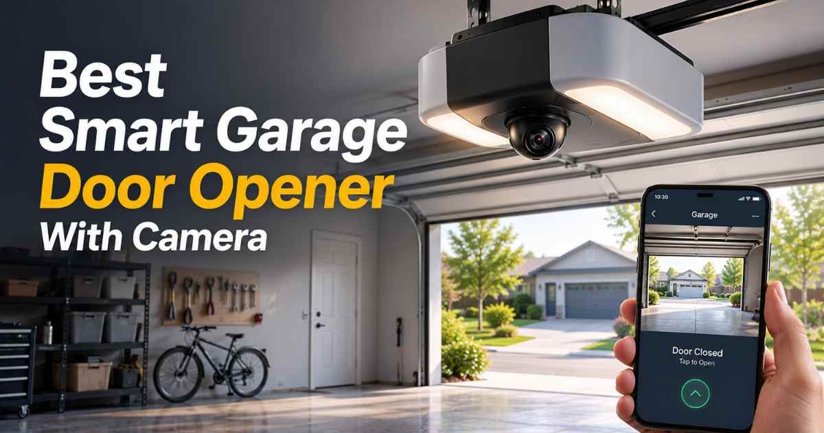 Best Smart Garage Door Opener With Camera (2026 Picks)