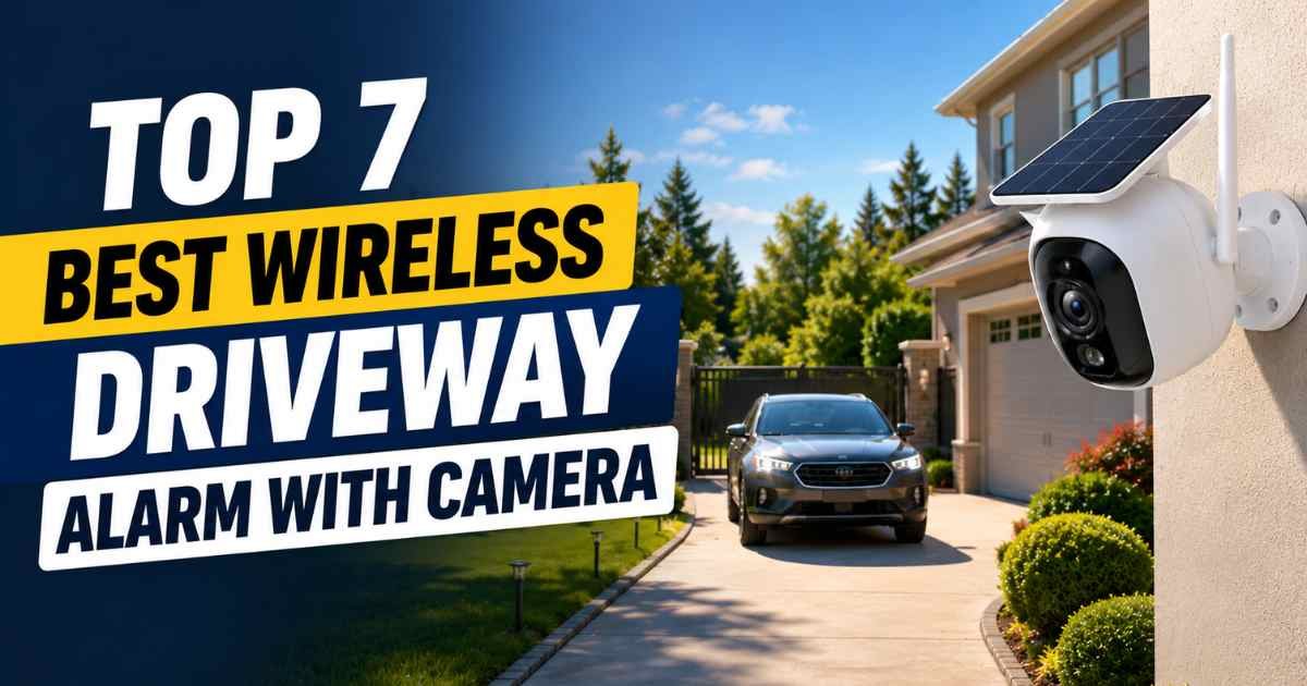 Top 7 Best Wireless Driveway Alarm With Camera Picks in 2026