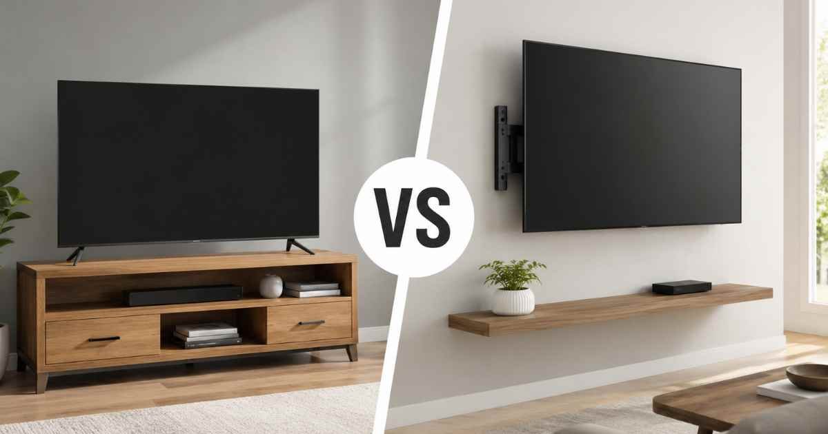 TV Stand vs Wall Mount: Which One Is Actually Worth It in 2026?