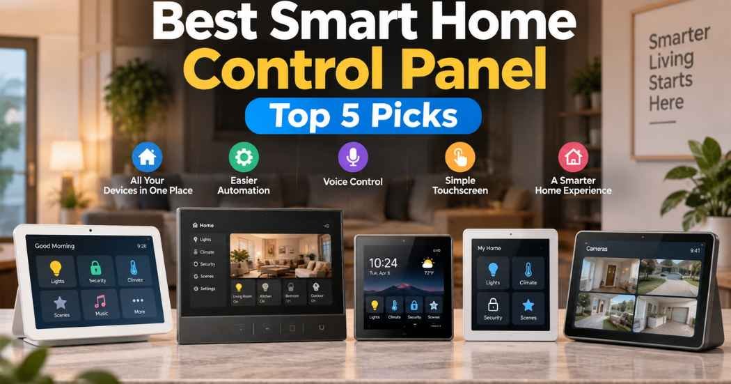 Best Smart Home Control Panel 2026: Top 5 Picks