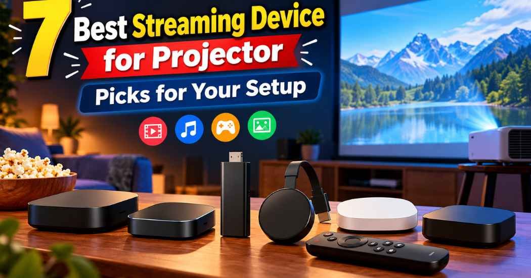 7 Best Streaming Device for Projector Picks for Your Setup in 2026