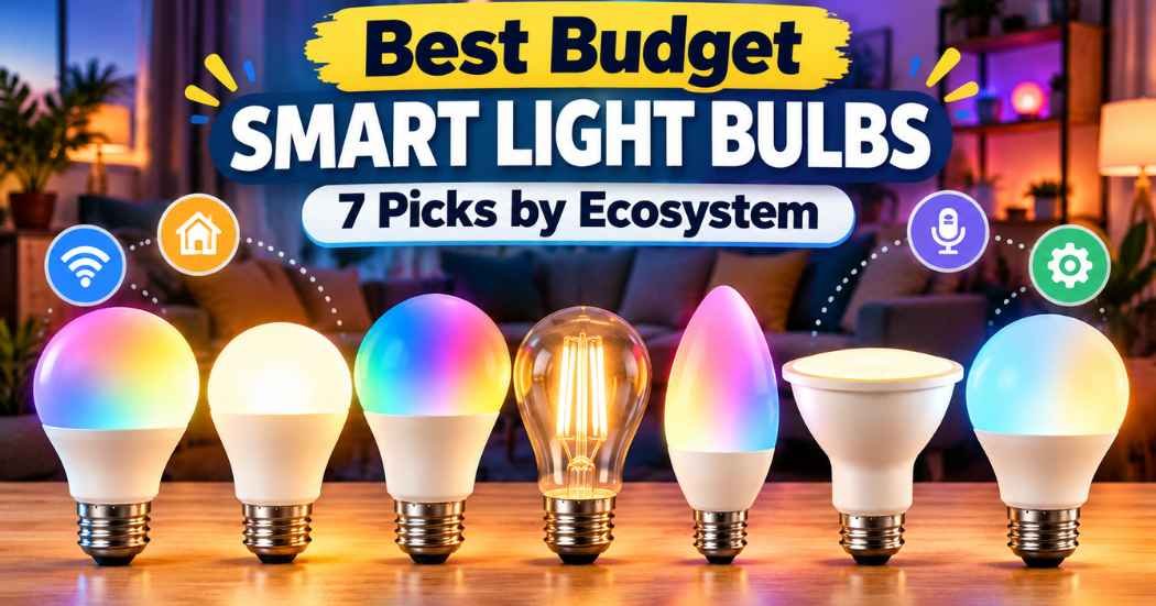 Best Budget Smart Light Bulbs: 7 Picks by Ecosystem in 2026