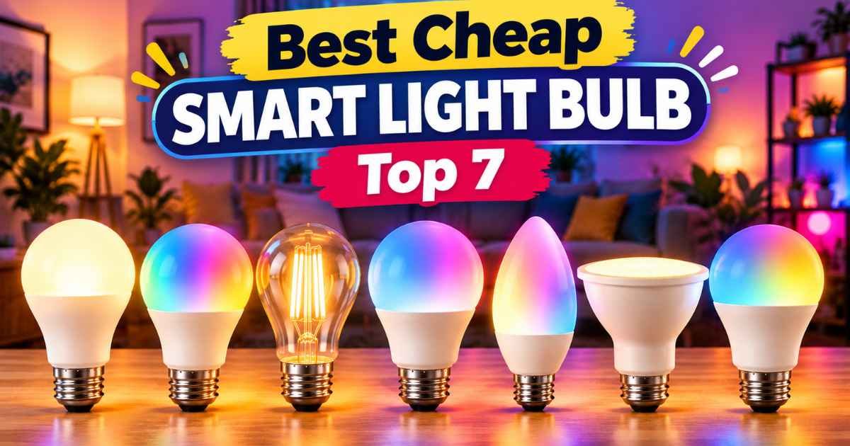 Best Cheap Smart Light Bulb in 2026