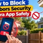 How to Block Neighbors Security Camera App Safely