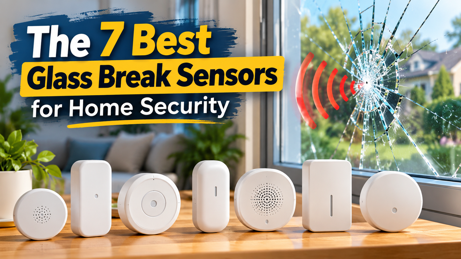 The 7 Best Glass Break Sensors for Home Security in 2026