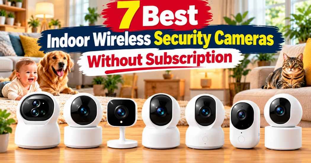 7 Best Indoor Wireless Security Cameras Without Subscription in 2026