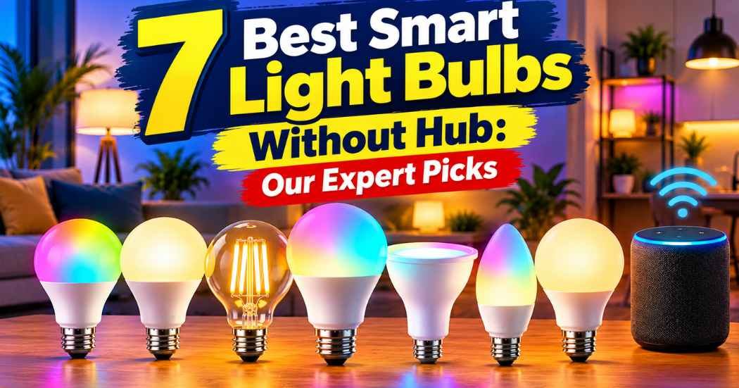 7 Best Smart Light Bulbs Without Hub: Our Expert Picks in 2026