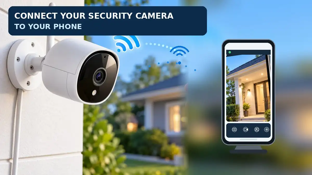 How to Connect Security Camera to Phone
